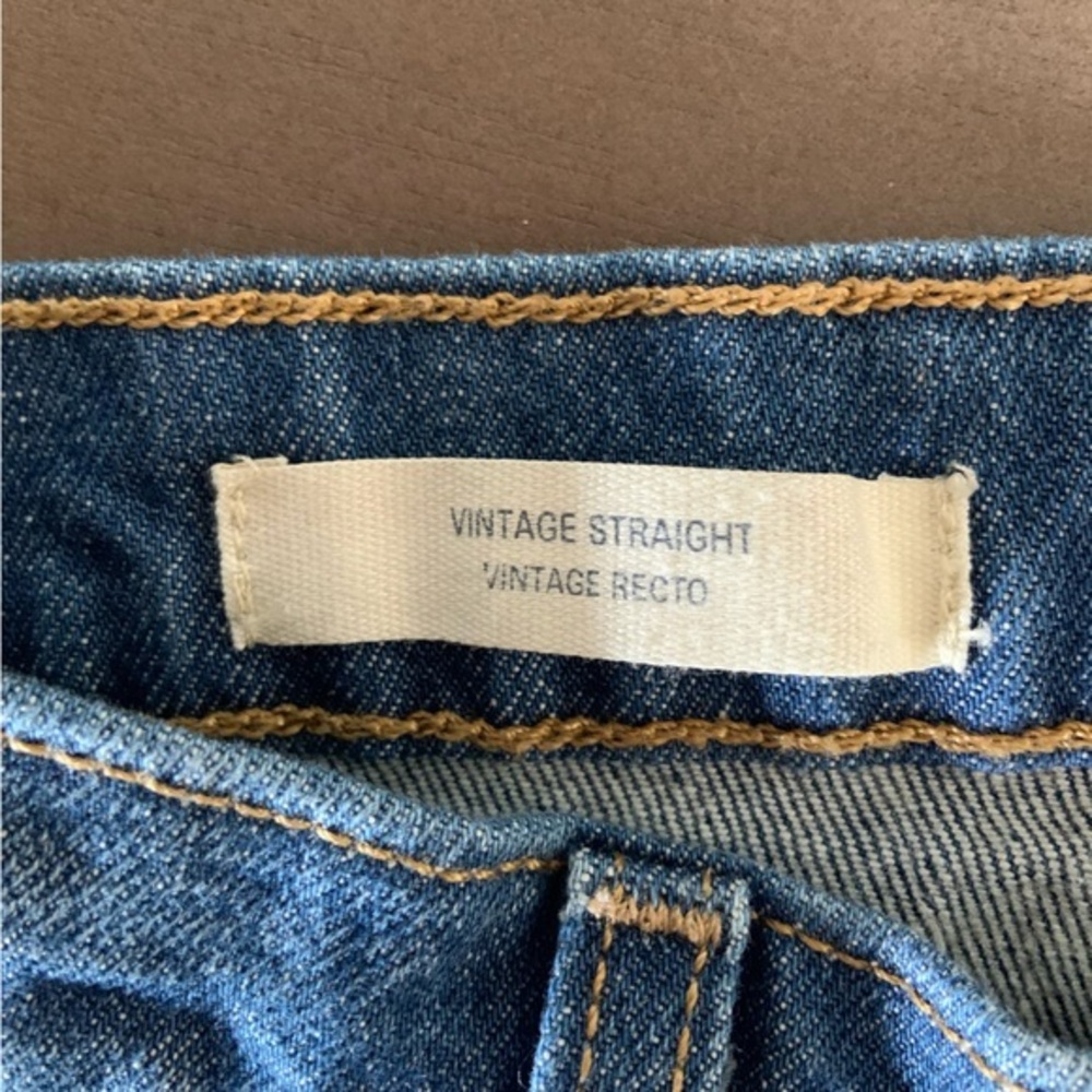 UNIVERSAL THREAD Women’s High Rise Vintage Straight Raw Hem Jeans Size 18 - Picture 10 of 14